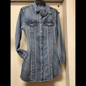 Boutique “TURQUOISE HAVEN” denim dress